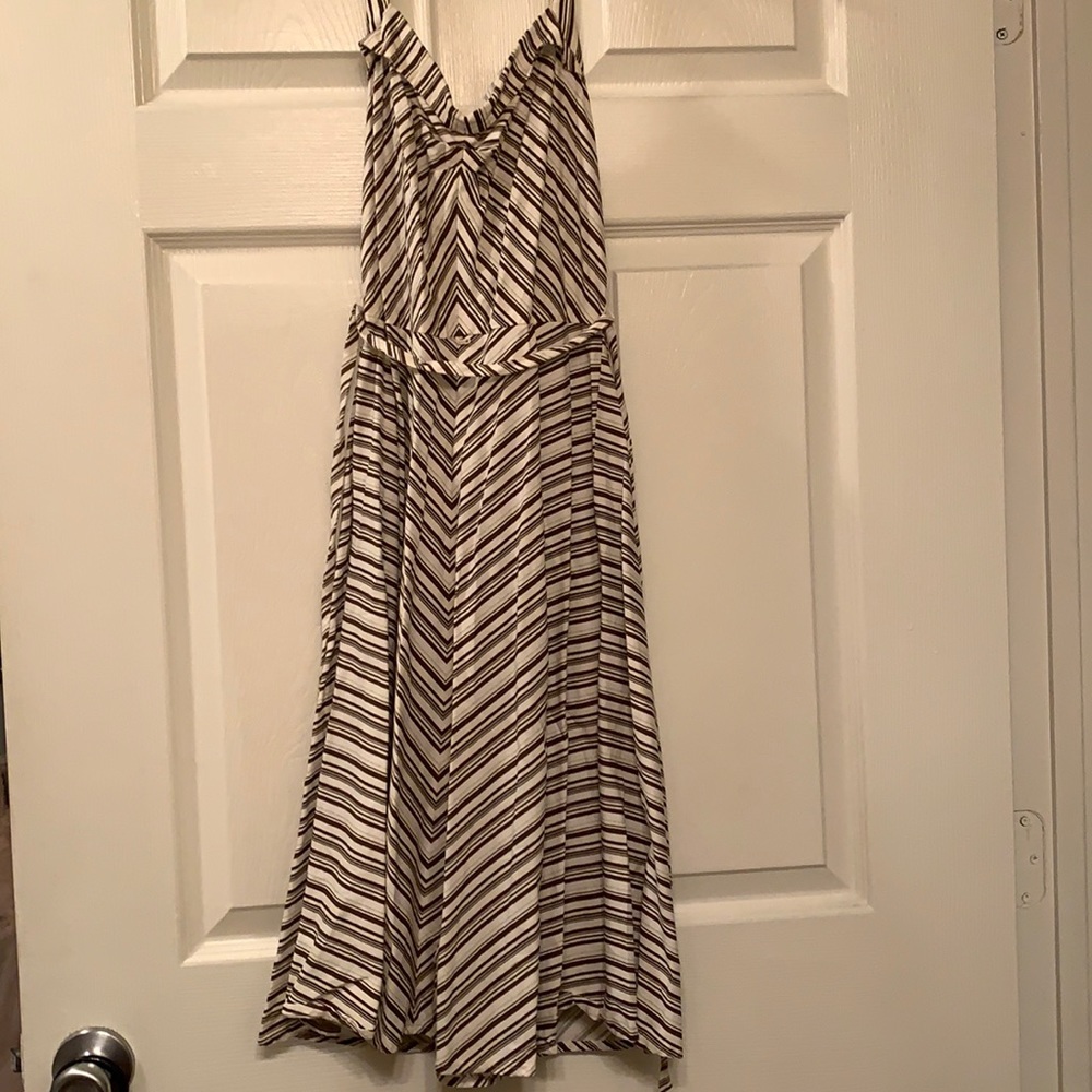 Vintage tie neck dress